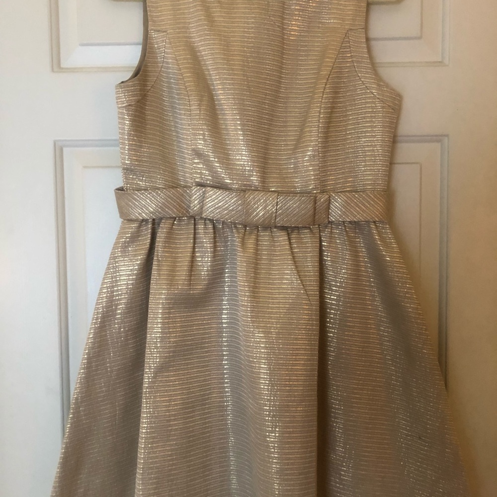Lauren Conrad Gold Cocktail Dress